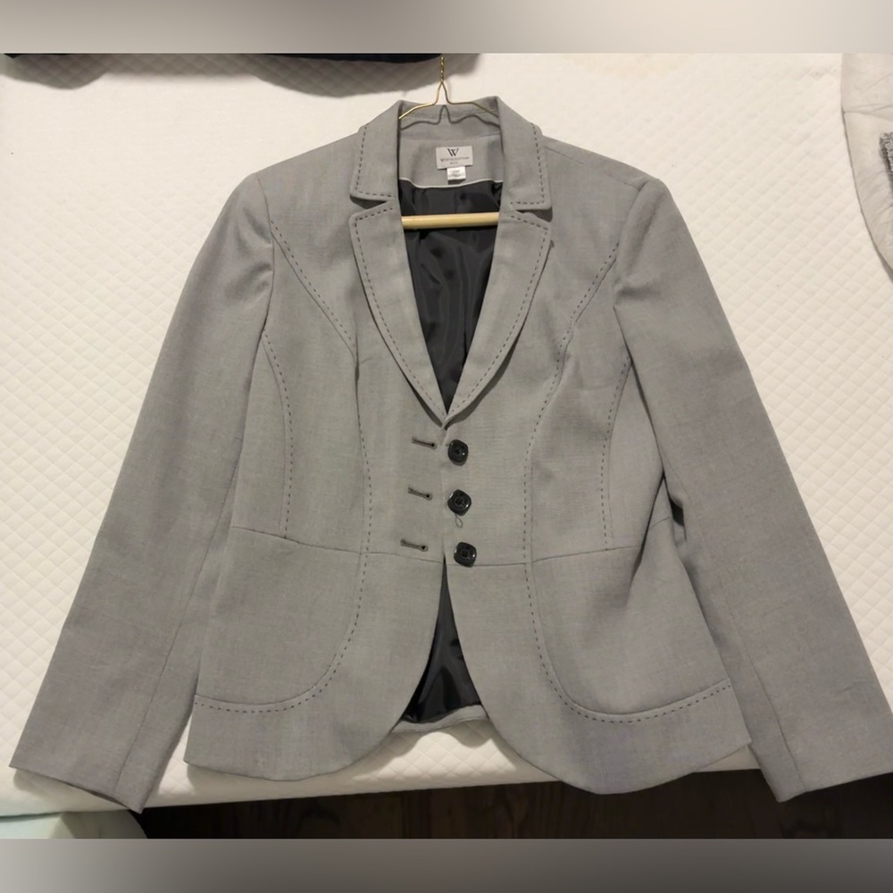 Worthington Light Gray Blazer